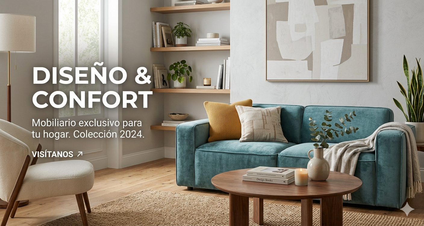 Landing page tienda de muebles